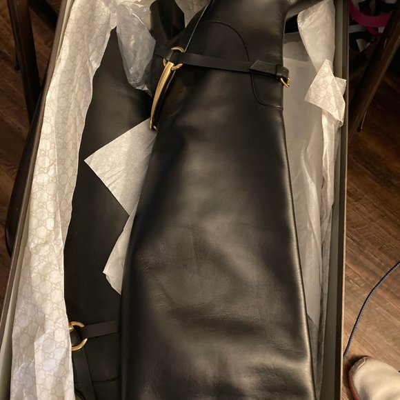 GUCCI TESS Harness Buckle Boot - Picture 3 of 4